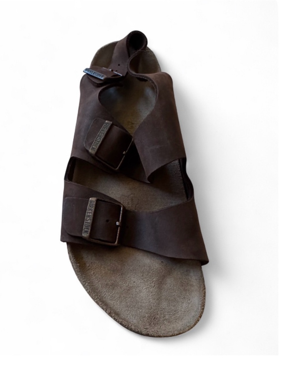 SINGLE RIGHT Birkenstock Milano Brown Leather Sandal